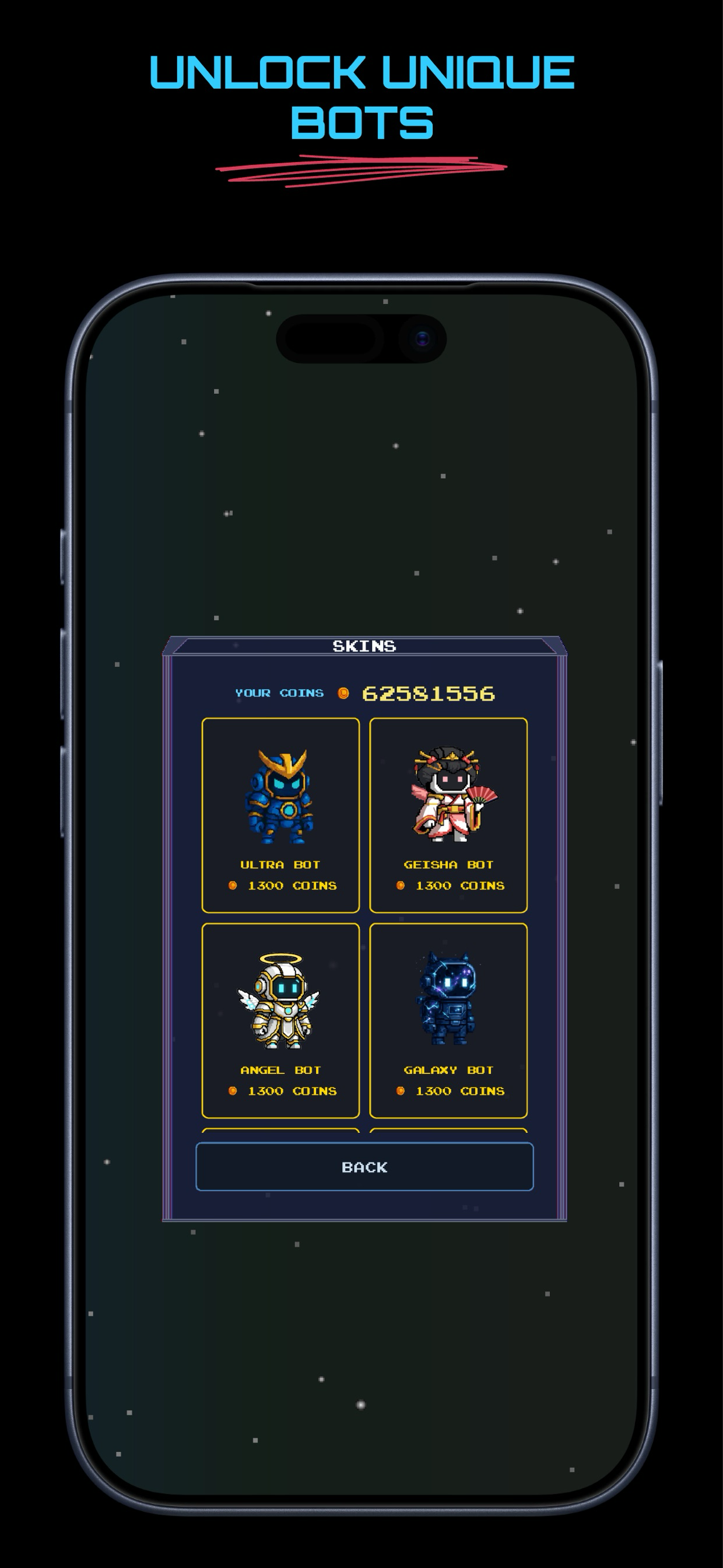 Battery Robot robot skins screen